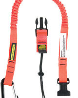 Personal Attachment Heavy Tool Tether -  Side Release Lanyard - 3/4" Super Coil